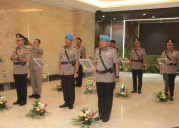 KAPOLDA METRO JAYA LANTIK 3 PEJABAT UTAMA DAN KAPOLRES KEPULAUAN SERIBU HARI INI