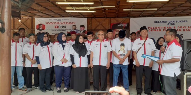 Pertama, Deklarasi Anies For Presiden 2024 Digelar di Kota Tangerang