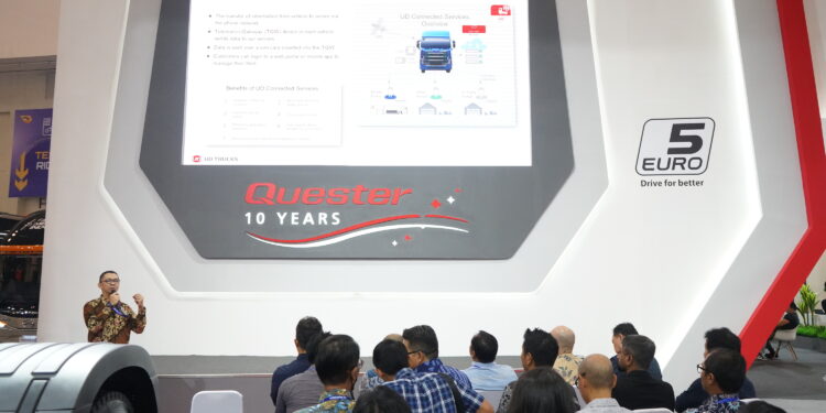 UD Trucks Indonesia Luncurkan UD Telematics Revolution Solution, My UD Fleet di GIIAS 2023