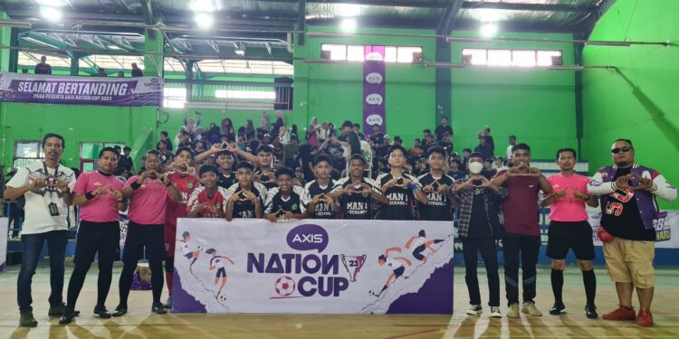 200 Sekolah se-Jabodetabek Berebut Tiket Grand Final Dalam Turnamen Futsal Pelajar AXIS Nation Cup 2023