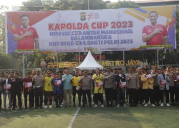 POLDA METRO JAYA GELAR KAPOLDA CUP MINI SOCCER ANTAR KAMPUS