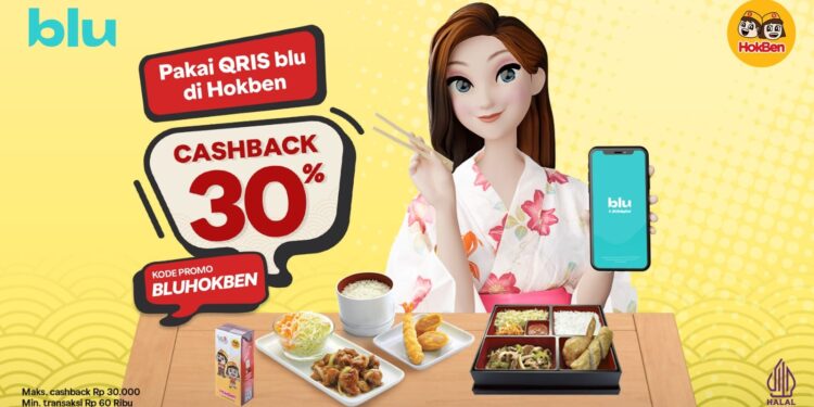 Menikmati Sajian HokBen dengan Praktis dan Hemat Bersama blu by BCA Digital