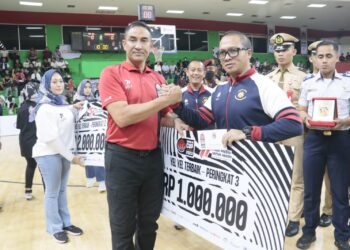 Wakapolda Metro Jaya Hadiri Acara Penutupan Tournament Kapolri Cup Basketball Tournament 2023