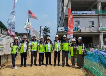 Lakukan Kunjungan Kerja di Proyek Perumnas, Wantimpres Djan Faridz Fokus Pada Pembangunan Hunian Layak Bagi Masyakarat
