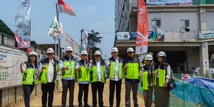 Lakukan Kunjungan Kerja di Proyek Perumnas, Wantimpres Djan Faridz Fokus Pada Pembangunan Hunian Layak Bagi Masyakarat