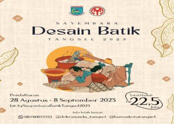Pemkot Gelar Sayembara Desain Batik Tangsel