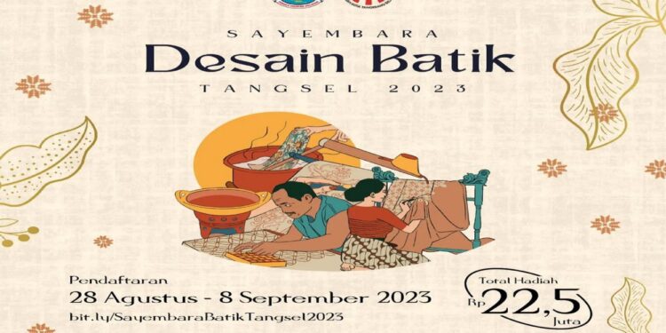 Pemkot Gelar Sayembara Desain Batik Tangsel