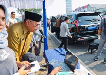 Tindak Tegas, Benyamin Kandangkan Mobil Dinas Tak Lulus Uji Emisi