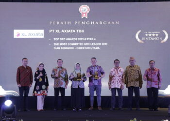 Penerapan Prinsip ESG Terus Ditingkatkan, XL Axiata Raih TOP GRC Awards 2023