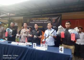 Unit Reskrim polsek serpong berhasil Menangkap Pelaku Tawuran Di Jalan Raya Ciater