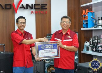 Advanced Digitals Borong 5 Kategori Top Brand Award
