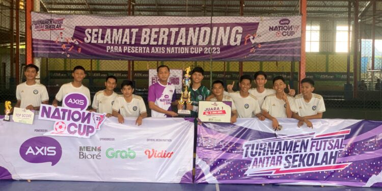 160 Sekolah di Kalimantan Area Berebut Tiket Grand Final Dalam Turnamen Futsal Pelajar AXIS Nation Cup 2023