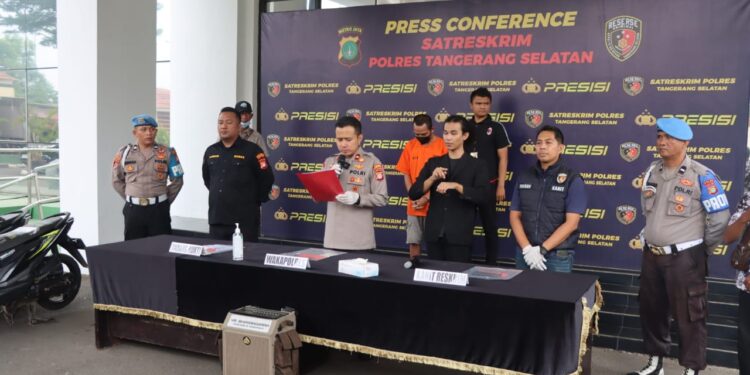 Amankan 22 Motor Hasil Curian,Polres Tangsel Langsung Serahkan 3 Motor Ke Pemiliknya