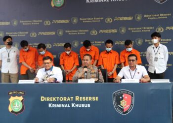 Polda Metro Tangkap Sembilan Provokator Tawuran.
