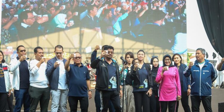 Mentan SYL Lepas Ekspor 700 Kg Mangga Gedong Gincu ke Arab Saudi