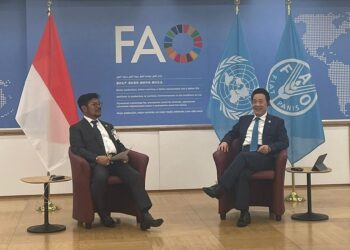 Mentan SYL – Dirjen FAO Sepakat Perkuat Pertanian Kawasan Pasifik dan Selatan Afrika