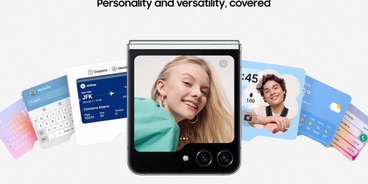 Kustom HP Sesuai Gaya Kamu dengan Kemampuan One UI 5.1.1 di Galaxy Z Flip5