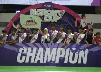 SMK Nusantara Jakarta Barat Terbaik ke-2, di AXIS Nation Cup 2023