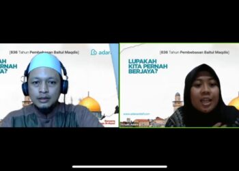 Adara Relief Adakan Webinar 863 Tahun Pembebasan Baitul Magdis