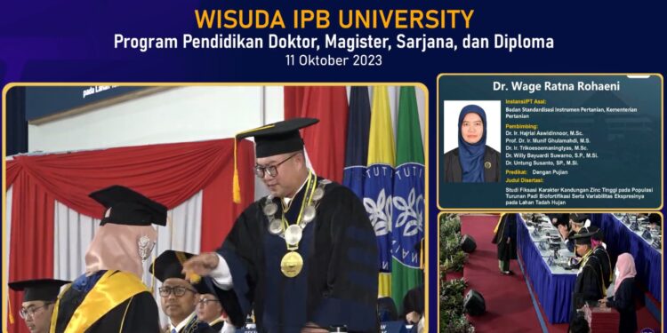Dr. Wage Ratna Rohaeni, Doktor Lulusan Terbaik dan Tercepat dari BSIP Kementan
