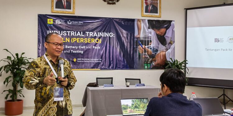 Upaya Percepatan Standarisasi Baterai Listrik, PLN Ikuti Workshop dan Pelatihan di NBRI Serpong