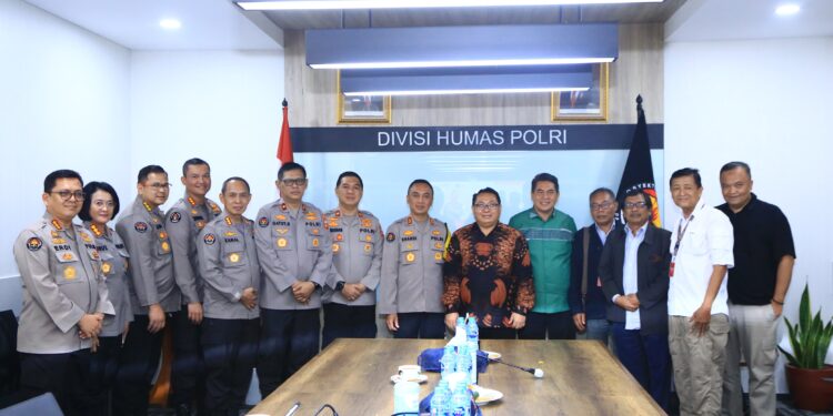 Humas Polri dan SMSI Perkuat Kolaborasi Wujudkan Pemilu Damai