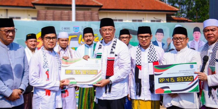 Wali Kota Tangsel Galang Dana untuk Palestina, Terkumpul Ratusan Juta Rupiah