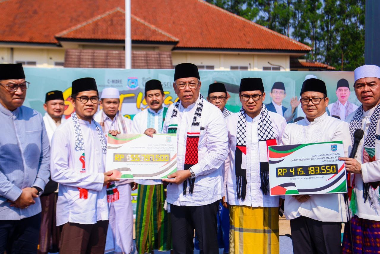Wali Kota Tangsel Galang Dana untuk Palestina, Terkumpul Ratusan Juta Rupiah