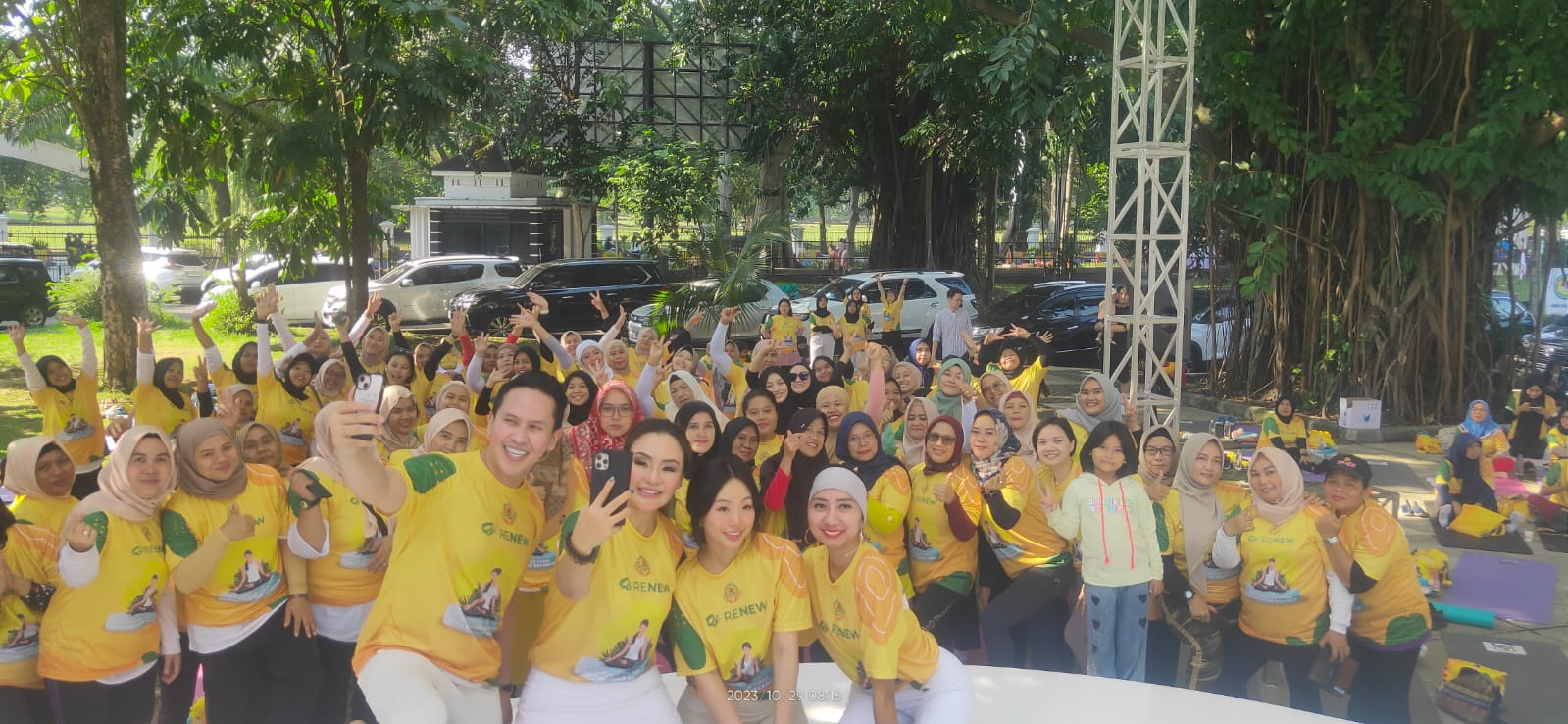 Qi Renew Ajak Masyarakat Giat Berolahraga untuk Wujudkan Bogor Sehat