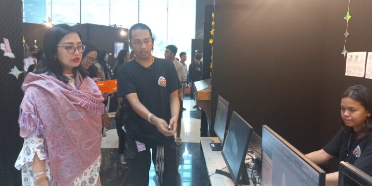 Keren, Hima Animasi Polimedia Gelar Parade Otak Kanan, Tampilkan 100 Karya Animasi