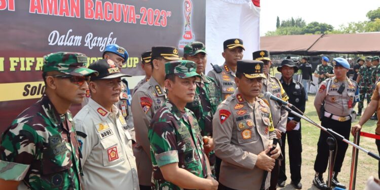Kapolda Jateng Pastikan Pengamanan U-17 Dilakukan Secara Humanis