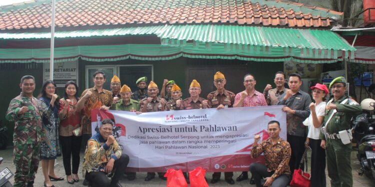 Swiss-Belhotel Serpong Memberikan Apresiasi Kepada Veteran dalam Memperingati Hari Pahlawan Nasional
