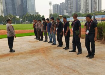 Polda Metro Jaya Amankan Training Team Sepak Bola World Cup U-17