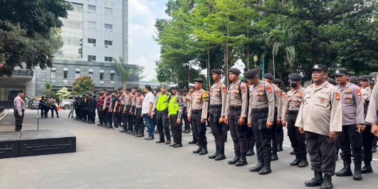 Ciptakan Rasa Aman Jelang Pemilu 2024, Polda Metro Jaya Gelar Patroli Skala Besar
