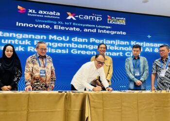 Kembangkan Solusi Digital Ramah Lingkungan,  XL Axiata Perkuat Ekosistem Green Smart City Berbasis IoT dan AI