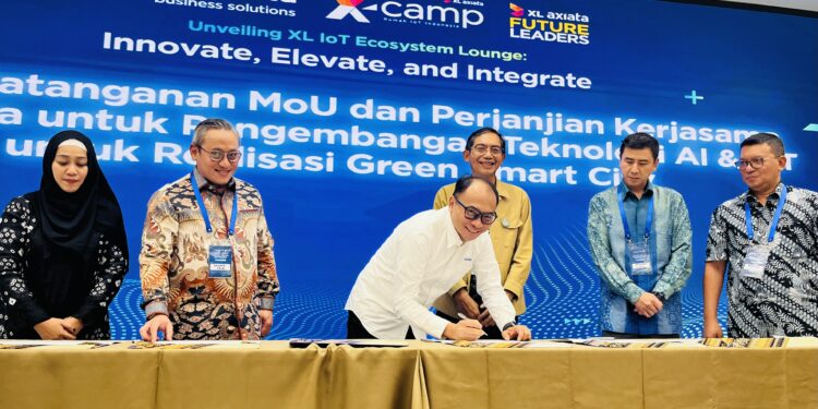 Kembangkan Solusi Digital Ramah Lingkungan,  XL Axiata Perkuat Ekosistem Green Smart City Berbasis IoT dan AI