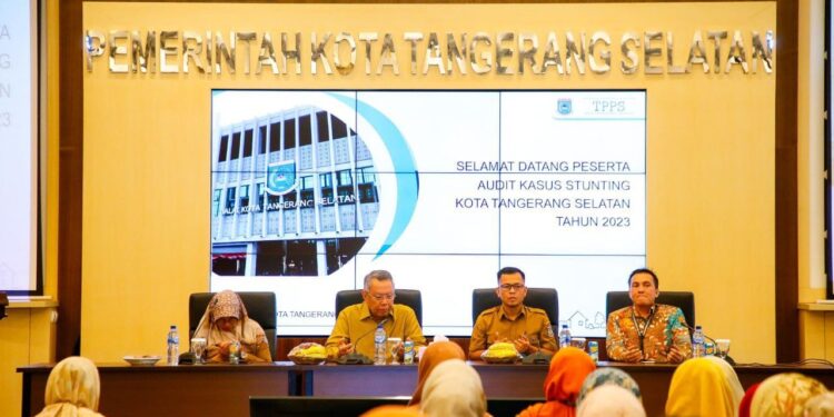 Audit Stunting di Tangsel, Benyamin Targetkan Tekan Stunting Jadi 7 Persen