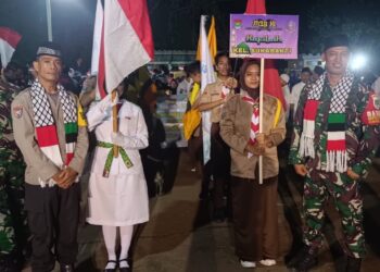 77 Personel Gabungan Amankan Pembukaan MTQ Ke-XI Tingkat Kec. Curug