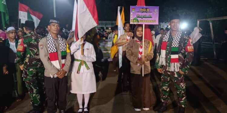 77 Personel Gabungan Amankan Pembukaan MTQ Ke-XI Tingkat Kec. Curug
