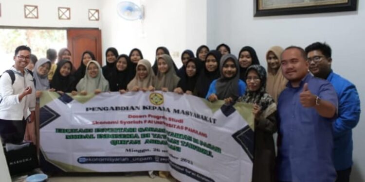 Dosen UNPAM Gelar PKM Edukasi Investasi Saham Syariah Pada Santri Yayasan Tahfidzul Qur’an Ar Rahmani Ciputat