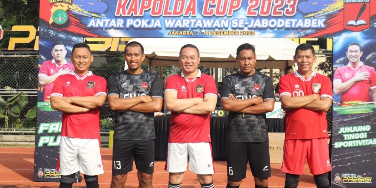 Kapolda Cup 2023: Mini Soccer Antar Pokja Wartawan Se-Jabodetabek