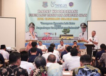Lewat Forum LLAJ Tangsel, Benyamin Minta Antisipasi Mobilitas Masyarakat di Nataru