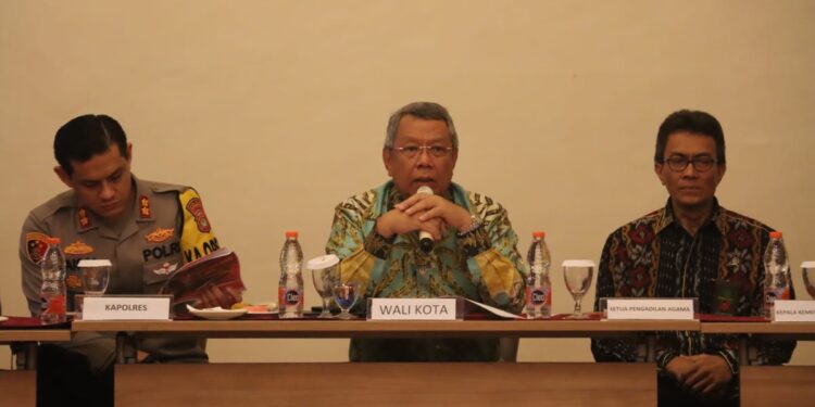 Rapat Forkopimda Kota Tangsel Persiapan Pengamanan Nataru 2023/2024