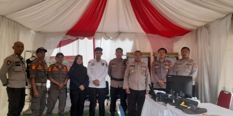 Dukung Ops Lilin Jaya 2023, Si Dokkes Polres Tangsel Cek Kesehatan Personel Pospam Pamulang