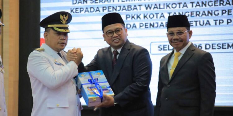 Nurdin Resmi Jabat Pj. Walikota Tangerang
