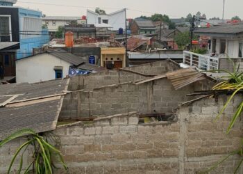 Akibat Angin Kencang, 4 Rumah di Serpong Alami Kerusakan