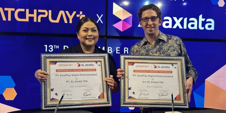 Kerjasama XL Axiata – CATCHPLAY+, Tawarkan Akses Mudah Nonton Konten Premium Buat Pelanggan XL Axiata
