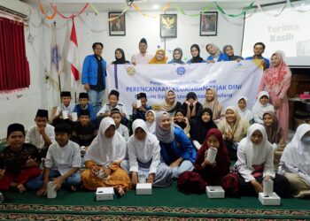 Mahasiswa Prodi Ekonomi Syariah Mengadakan PKM Mahasiswa: Perencanaan Keuangan Sejak Dini di Yayasan Taman Mandiri Syariah