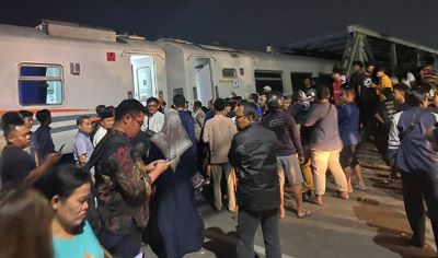 Jumlah Korban Kecelakaan Kereta Api Bandung Bertambah