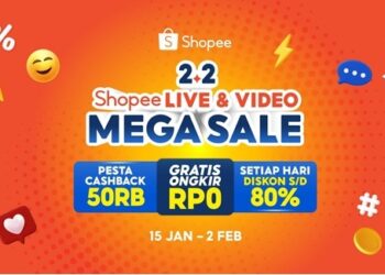 Menjelajahi Pengalaman Belanja Baru Lewat Live Stream maupun Video Kreasi untuk Penuhi Kebutuhan Awal Tahun di 2.2 Shopee Live & Video Mega Sale